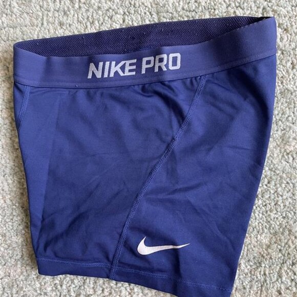 Nike pro 3" purple/blue compression shorts - Picture 4 of 6